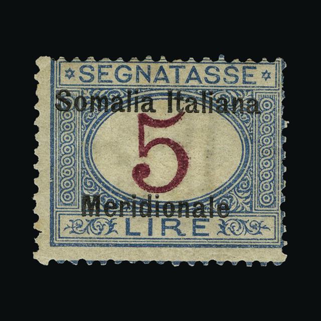 Lot 17662 - Italy - Colonies - Somalia 1906 - UPA UPA Auction UPA 94 Lot 17662 - Italy - Colonies - Somalia 1906 - UPA UPA Auction UPA 94