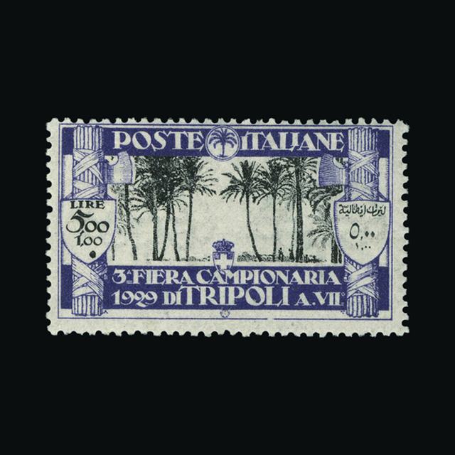 Lot 17738 - Italy - Colonies - Tripolitania 1929 - UPA UPA Auction UPA 94 Lot 17738 - Italy - Colonies - Tripolitania 1929 - UPA UPA Auction UPA 94