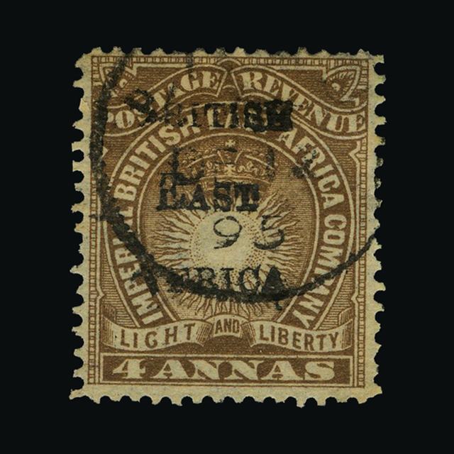 Lot 18384 - kenya uganda and tanganyika 1895 - UPA UPA Auction UPA 94 Lot 18384 - kenya uganda and tanganyika 1895 - UPA UPA Auction UPA 94