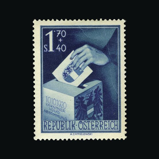 Lot 1871 - Austria 1950 - UPA UPA Auction UPA 94 Lot 1871 - Austria 1950 - UPA UPA Auction UPA 94
