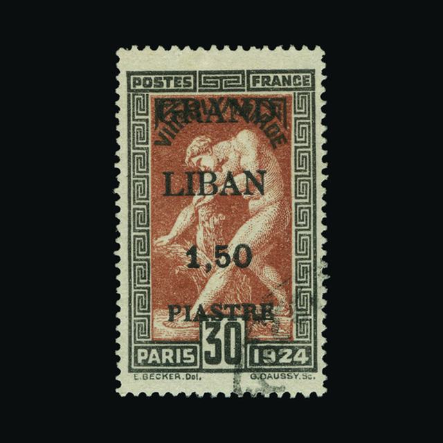 Lot 18922 - Lebanon 1924 - UPA UPA Auction UPA 94 Lot 18922 - Lebanon 1924 - UPA UPA Auction UPA 94