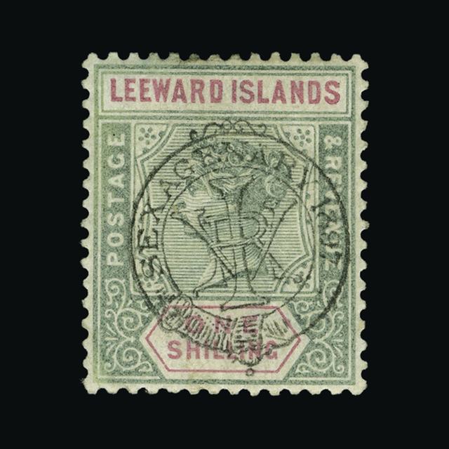 Lot 18955 - leeward islands 1897 - UPA UPA Auction UPA 94 Lot 18955 - leeward islands 1897 - UPA UPA Auction UPA 94
