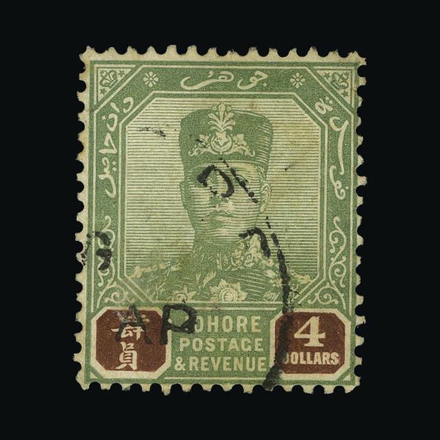 Lot 19444 - malaya - johore 1922-41 - UPA UPA Auction UPA 94 Lot 19444 - malaya - johore 1922-41 - UPA UPA Auction UPA 94