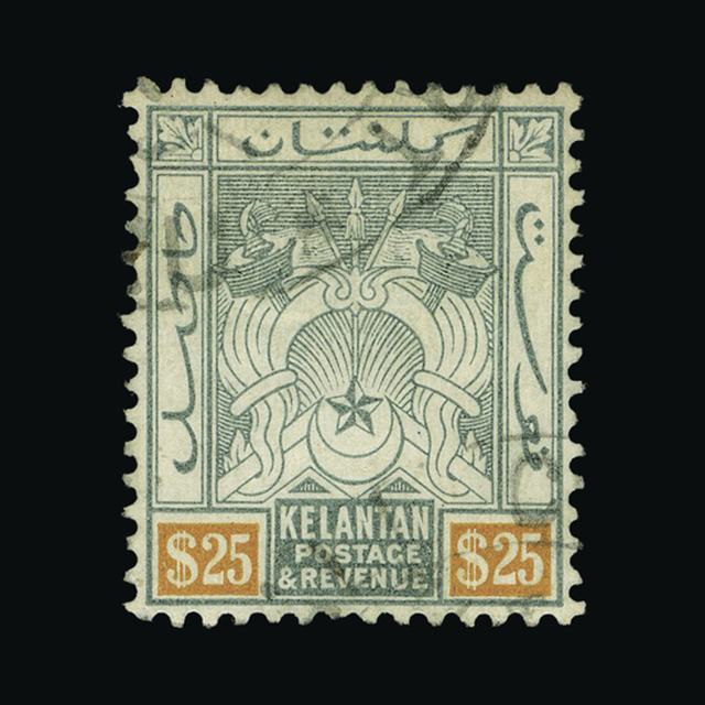 Lot 19594 - malaya - kelantan 1911-15 -  UPA UPA Auction UPA 94
