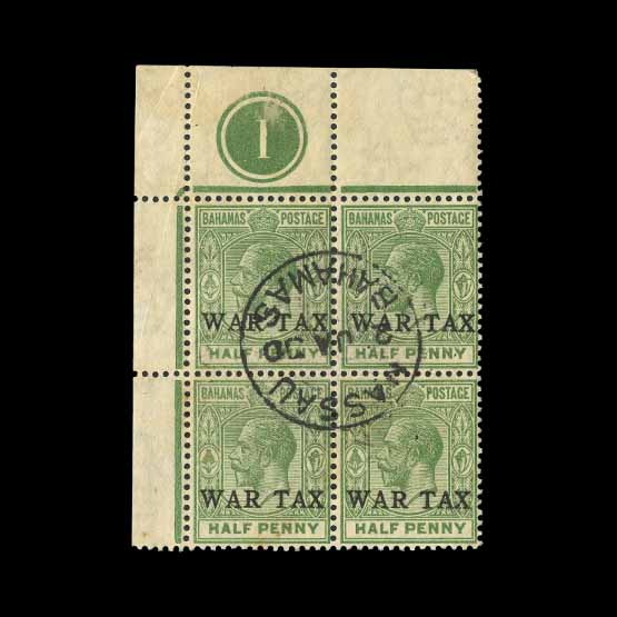Lot 1974 - bahamas 1918 -  UPA UPA Auction UPA 94