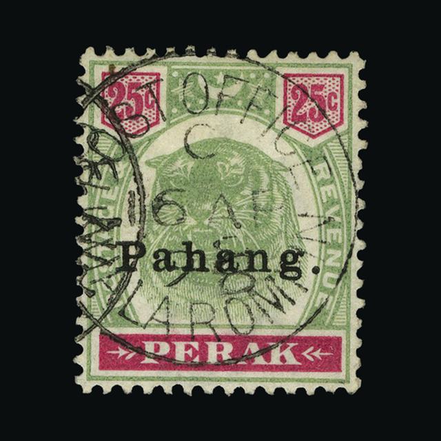 Lot 19760 - Malaya - Pahang 1898 - UPA UPA Auction UPA 94 Lot 19760 - Malaya - Pahang 1898 - UPA UPA Auction UPA 94