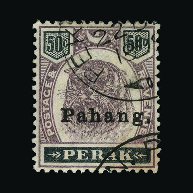 Lot 19763 - Malaya - Pahang 1898 - UPA UPA Auction UPA 94 Lot 19763 - Malaya - Pahang 1898 - UPA UPA Auction UPA 94