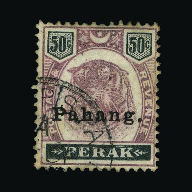 Lot 19764 - Malaya - Pahang 1898 - UPA UPA Auction UPA 94 Lot 19764 - Malaya - Pahang 1898 - UPA UPA Auction UPA 94