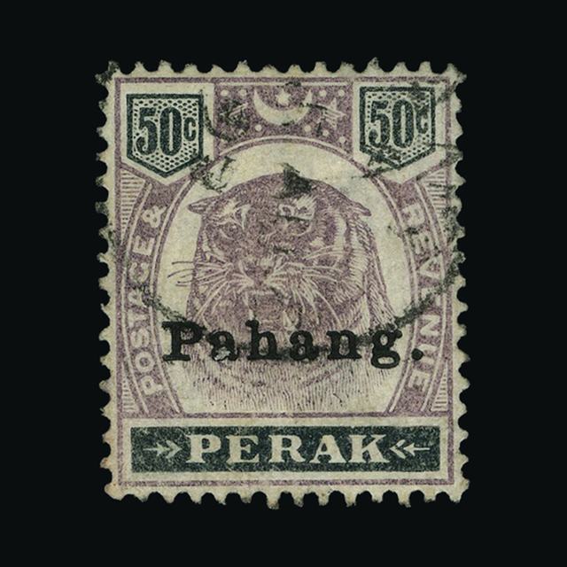 Lot 19765 - Malaya - Pahang 1898 - UPA UPA Auction UPA 94 Lot 19765 - Malaya - Pahang 1898 - UPA UPA Auction UPA 94