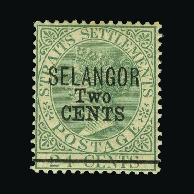 Lot 20036 - malaya - selangor 1891 - UPA UPA Auction UPA 94 Lot 20036 - malaya - selangor 1891 - UPA UPA Auction UPA 94
