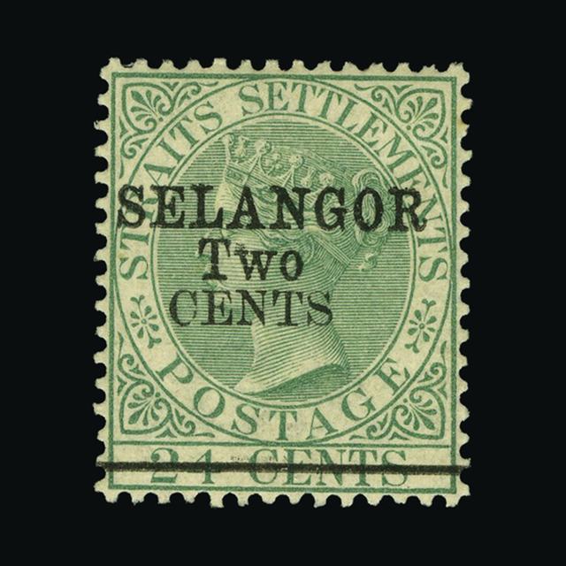 Lot 20043 - malaya - selangor 1891 - UPA UPA Auction UPA 94 Lot 20043 - malaya - selangor 1891 - UPA UPA Auction UPA 94