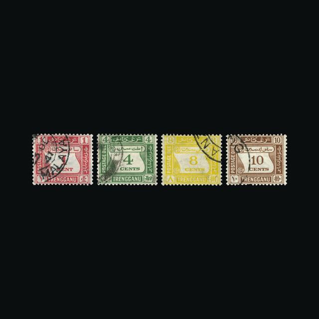 Lot 20263 - Malaya - Trengganu 1937 -  UPA UPA Auction UPA 94