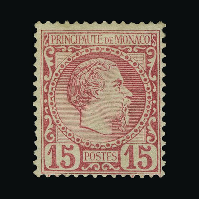 Lot 21227 - Monaco 1885 - UPA UPA Auction UPA 94 Lot 21227 - Monaco 1885 - UPA UPA Auction UPA 94