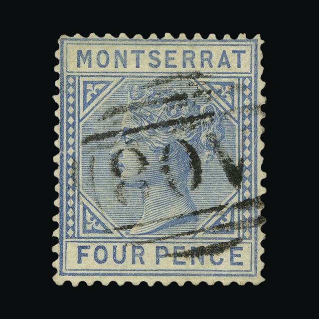 Lot 21557 - montserrat 1884 - UPA UPA Auction UPA 94 Lot 21557 - montserrat 1884 - UPA UPA Auction UPA 94