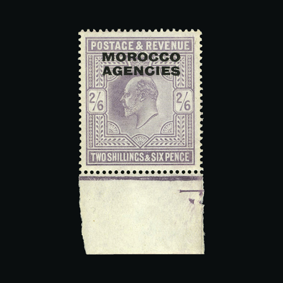 Lot 21708 - Morocco Agencies - British Currency 1907-13 -  UPA UPA Auction UPA 94