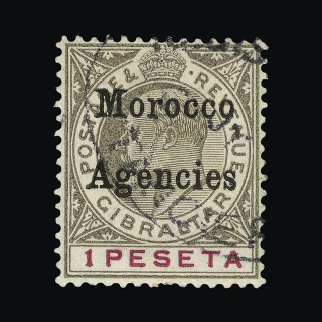 Lot 21773 - Morocco Agencies - Gibraltar Period 1905 -  UPA UPA Auction UPA 94