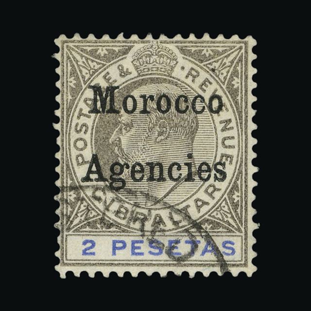 Lot 21774 - Morocco Agencies - Gibraltar Period 1905 -  UPA UPA Auction UPA 94