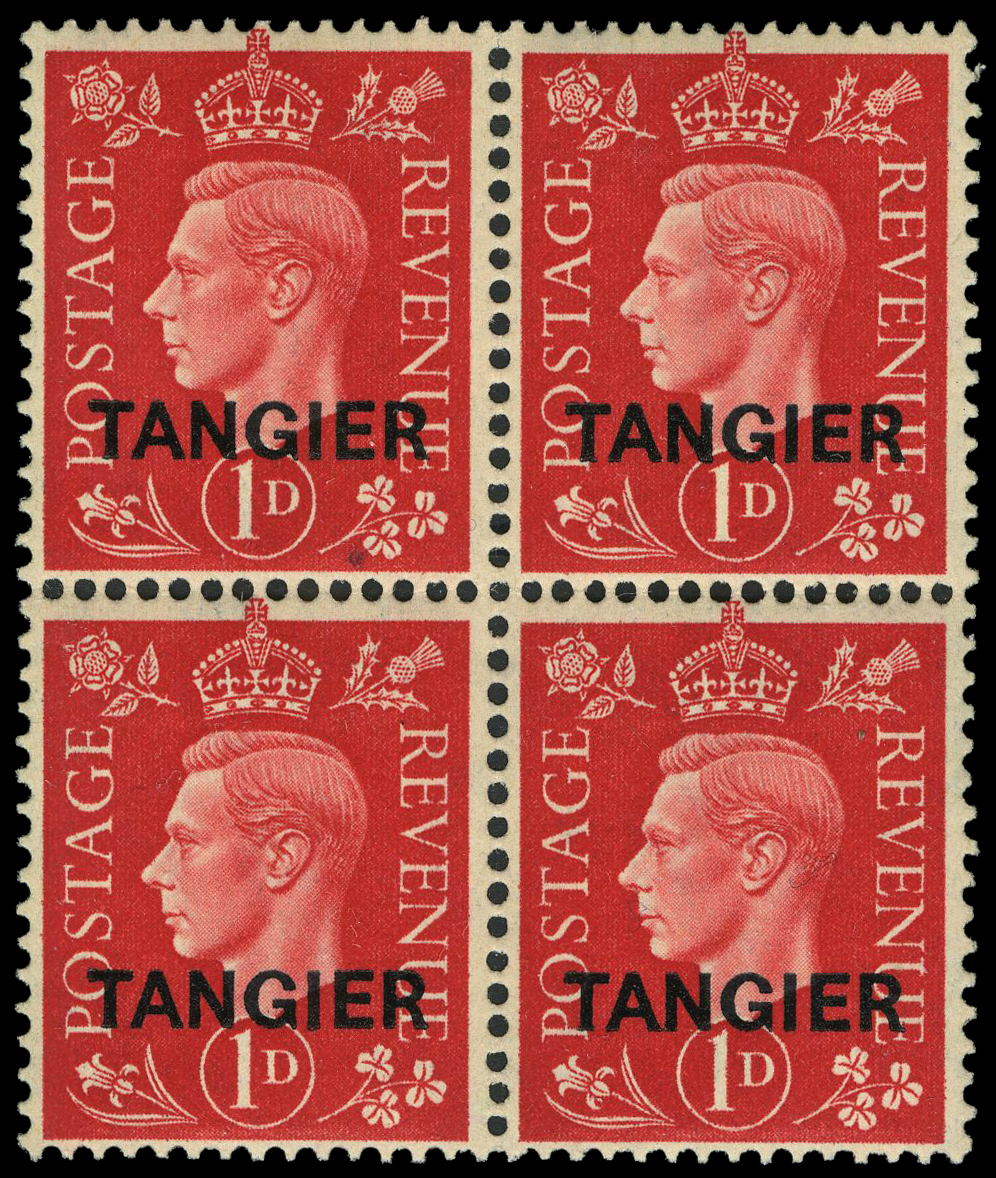 Lot 21849 - morocco agencies - tangier 1937 -  UPA UPA Auction UPA 94