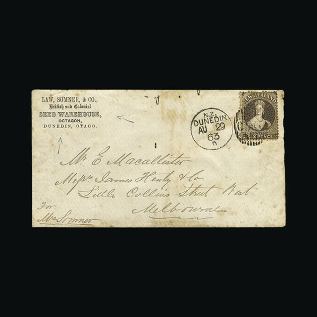 Lot 22371 - New Zealand 1863 - UPA UPA Auction UPA 94 Lot 22371 - New Zealand 1863 - UPA UPA Auction UPA 94
