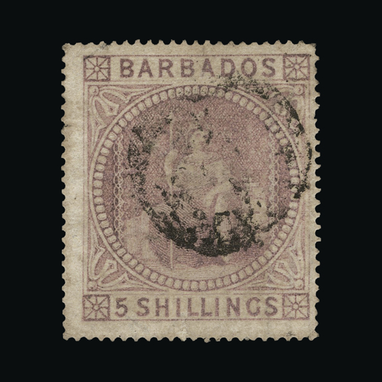 Lot 2283 - barbados 1873 - UPA UPA Auction UPA 94 Lot 2283 - barbados 1873 - UPA UPA Auction UPA 94