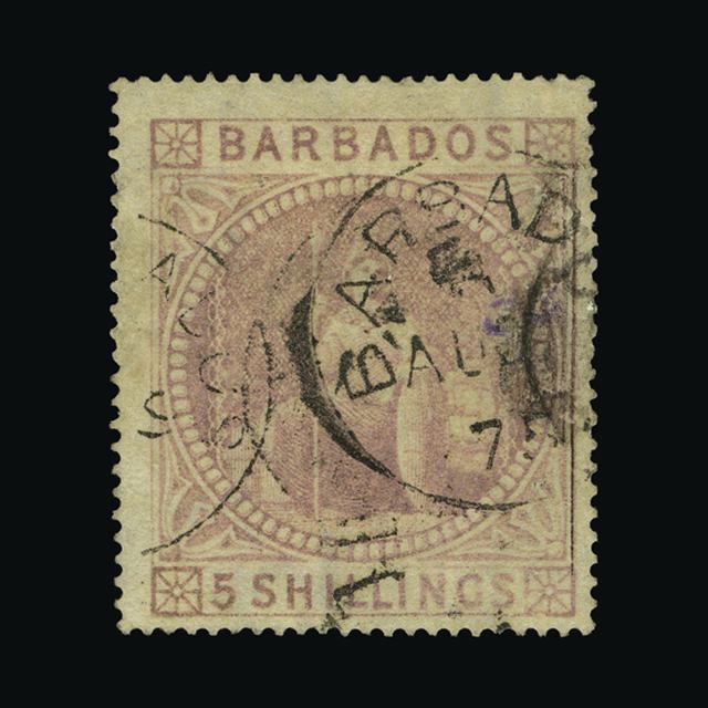 Lot 2284 - barbados 1873 - UPA UPA Auction UPA 94 Lot 2284 - barbados 1873 - UPA UPA Auction UPA 94
