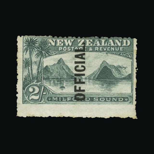 Lot 22872 - New Zealand - Officials 1907-11 - UPA UPA Auction UPA 94 Lot 22872 - New Zealand - Officials 1907-11 - UPA UPA Auction UPA 94