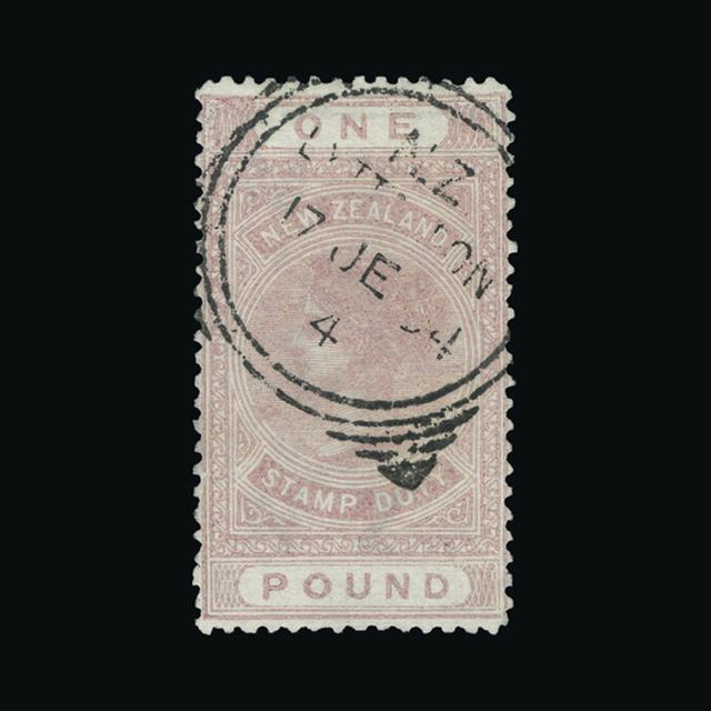 Lot 23043 - New Zealand - Postal Fiscals 1886 - UPA UPA Auction UPA 94 Lot 23043 - New Zealand - Postal Fiscals 1886 - UPA UPA Auction UPA 94