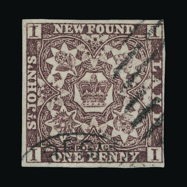 Lot 23187 - Newfoundland 1857 - UPA UPA Auction UPA 94 Lot 23187 - Newfoundland 1857 - UPA UPA Auction UPA 94