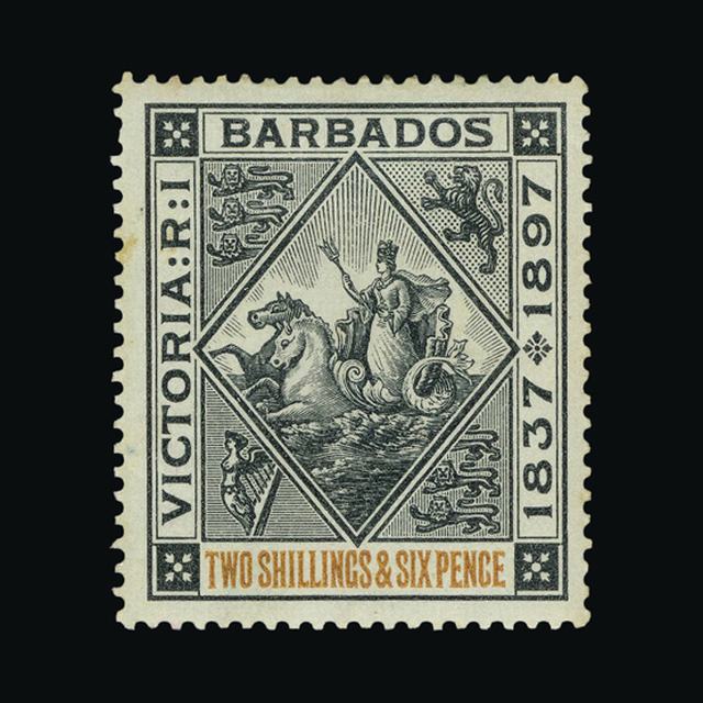 Lot 2330 - barbados 1897-98 -  UPA UPA Auction UPA 94