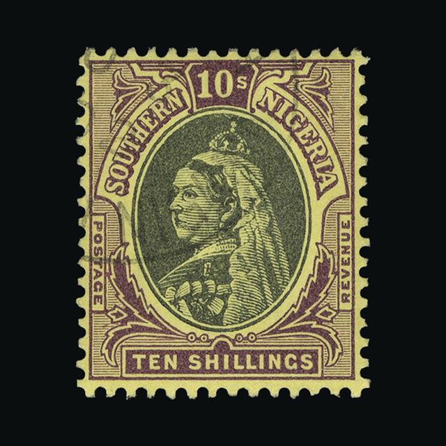 Lot 23698 - nigeria - southern nigeria 1901 - UPA UPA Auction UPA 94 Lot 23698 - nigeria - southern nigeria 1901 - UPA UPA Auction UPA 94