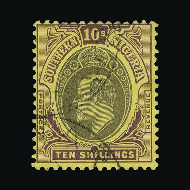 Lot 23702 - nigeria - southern nigeria 1904-09 - UPA UPA Auction UPA 94 Lot 23702 - nigeria - southern nigeria 1904-09 - UPA UPA Auction UPA 94