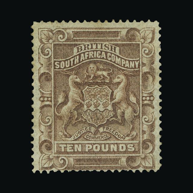Lot 24740 - rhodesia 1892-3 -  UPA UPA Auction UPA 94