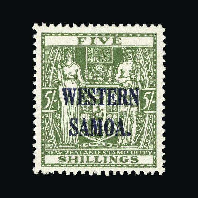 Lot 25265 - samoa 1935-42 -  UPA UPA Auction UPA 94