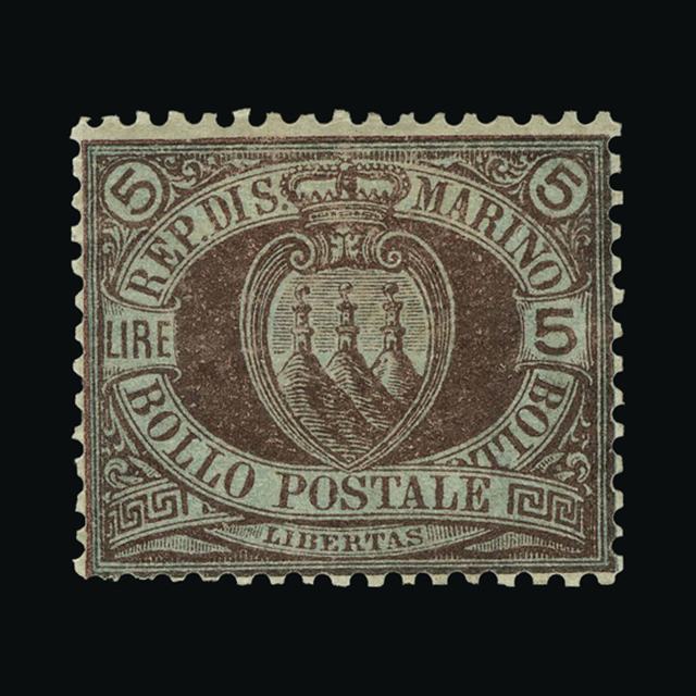 Lot 25295 - San Marino 1892-94 -  UPA UPA Auction UPA 94
