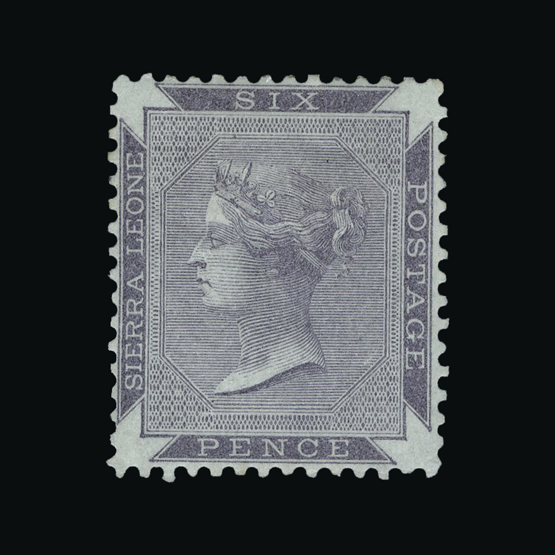Lot 25684 - sierra leone 1859 - UPA UPA Auction UPA 94 Lot 25684 - sierra leone 1859 - UPA UPA Auction UPA 94
