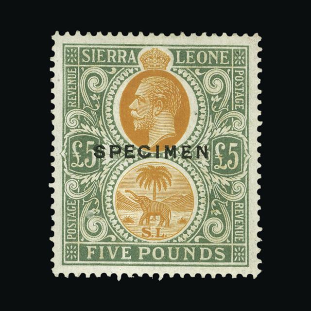 Lot 25759 - sierra leone 1912-21 - UPA UPA Auction UPA 94 Lot 25759 - sierra leone 1912-21 - UPA UPA Auction UPA 94