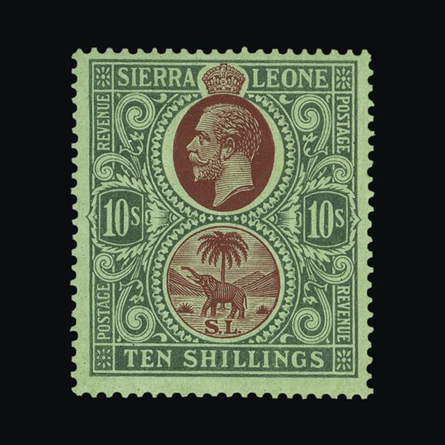 Lot 25760 - sierra leone 1927 - UPA UPA Auction UPA 94 Lot 25760 - sierra leone 1927 - UPA UPA Auction UPA 94