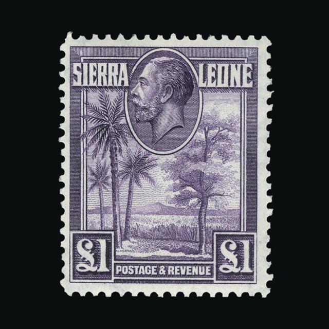 Lot 25766 - sierra leone 1932 - UPA UPA Auction UPA 94 Lot 25766 - sierra leone 1932 - UPA UPA Auction UPA 94