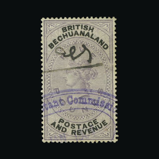 Lot 2587 - bechuanaland 1888 - UPA UPA Auction UPA 94 Lot 2587 - bechuanaland 1888 - UPA UPA Auction UPA 94