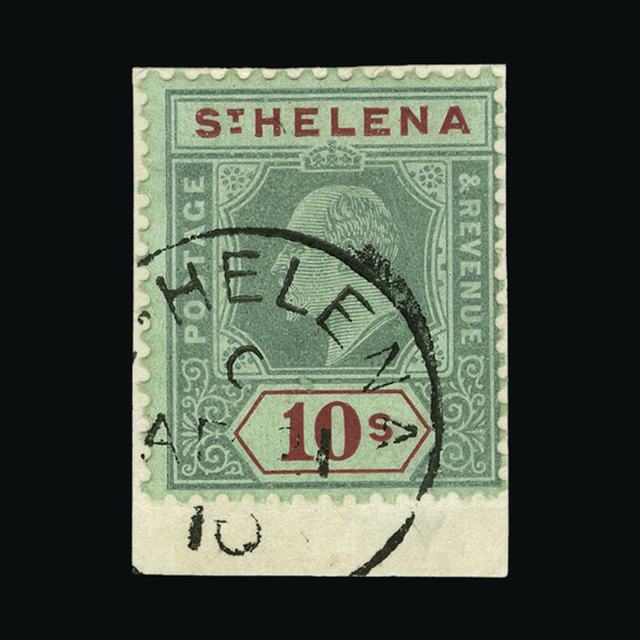 Lot 27000 - st. helena 1908 -  UPA UPA Auction UPA 94