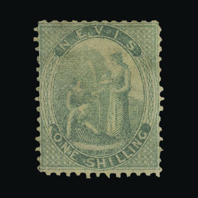 Lot 27527 - St. Kitts and Nevis - Nevis 1862 - UPA UPA Auction UPA 94 Lot 27527 - St. Kitts and Nevis - Nevis 1862 - UPA UPA Auction UPA 94