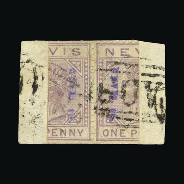 Lot 27528 - St. Kitts and Nevis - Nevis 1862-90 - UPA UPA Auction UPA 94 Lot 27528 - St. Kitts and Nevis - Nevis 1862-90 - UPA UPA Auction UPA 94