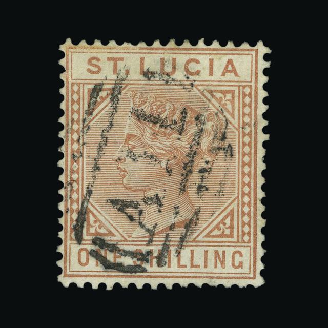 Lot 27626 - st. lucia 1883-86 -  UPA UPA Auction UPA 94