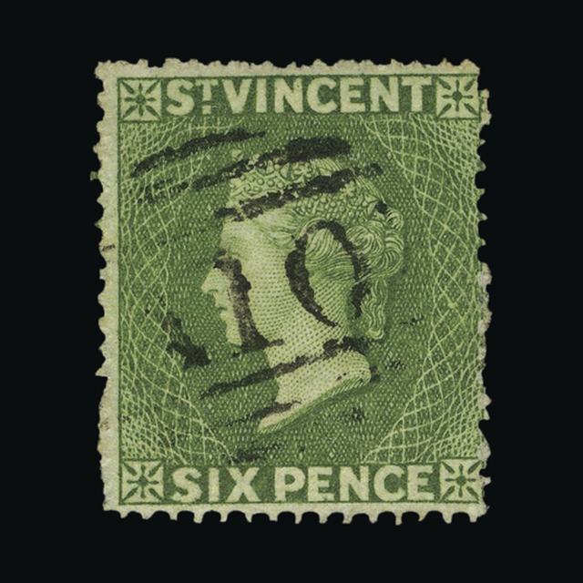 Lot 27717 - st. vincent 1861 -  UPA UPA Auction UPA 94