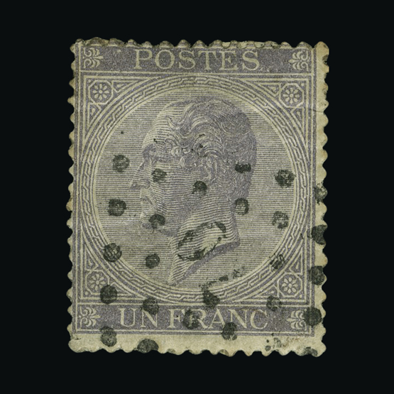 Lot 2778 - Belgium 1865-66 -  UPA UPA Auction UPA 94