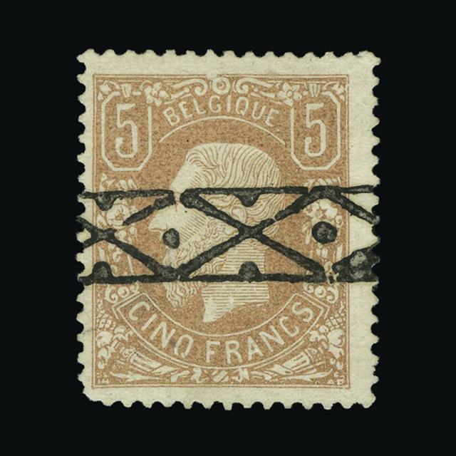 Lot 2802 - Belgium 1878 - UPA UPA Auction UPA 94 Lot 2802 - Belgium 1878 - UPA UPA Auction UPA 94