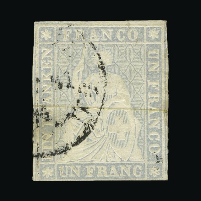 Lot 28244 - Switzerland 1856 - UPA UPA Auction UPA 94 Lot 28244 - Switzerland 1856 - UPA UPA Auction UPA 94