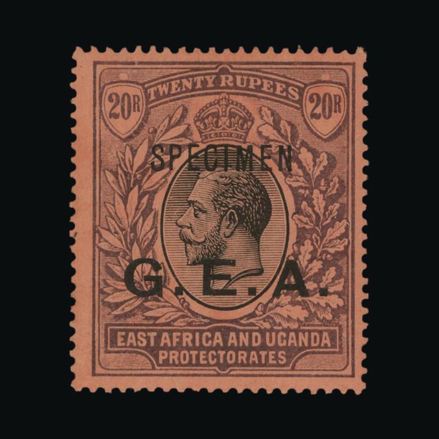 Lot 28387 - tanganyika 1917-21 -  UPA UPA Auction UPA 94