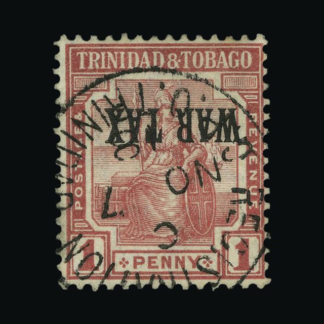 Lot 28580 - trinidad and tobago 1917 - UPA UPA Auction UPA 94 Lot 28580 - trinidad and tobago 1917 - UPA UPA Auction UPA 94