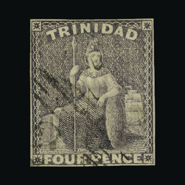 Lot 28699 - Trinidad and Tobago - Trinidad 1859 - UPA UPA Auction UPA 94 Lot 28699 - Trinidad and Tobago - Trinidad 1859 - UPA UPA Auction UPA 94